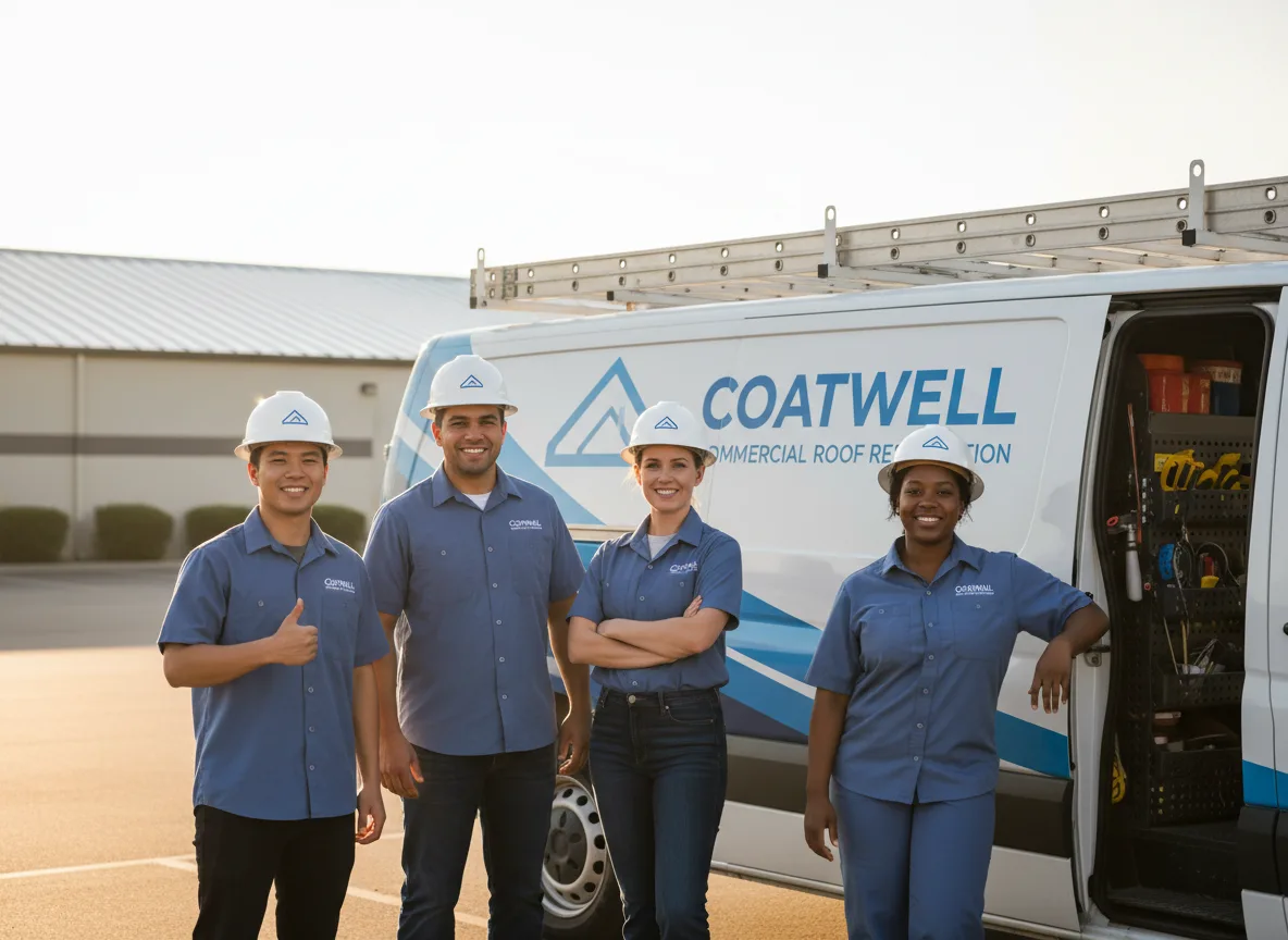 Commercial roof coating company in Repton, AL